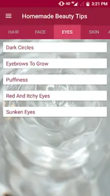 Homemade Beauty Tips android App screenshot 2